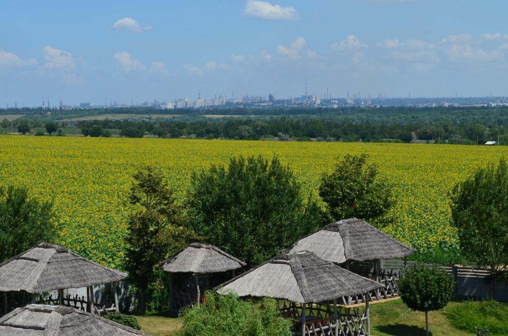 Panska Hata Hotel Nyzhnya Khortytsya ภายนอก รูปภาพ