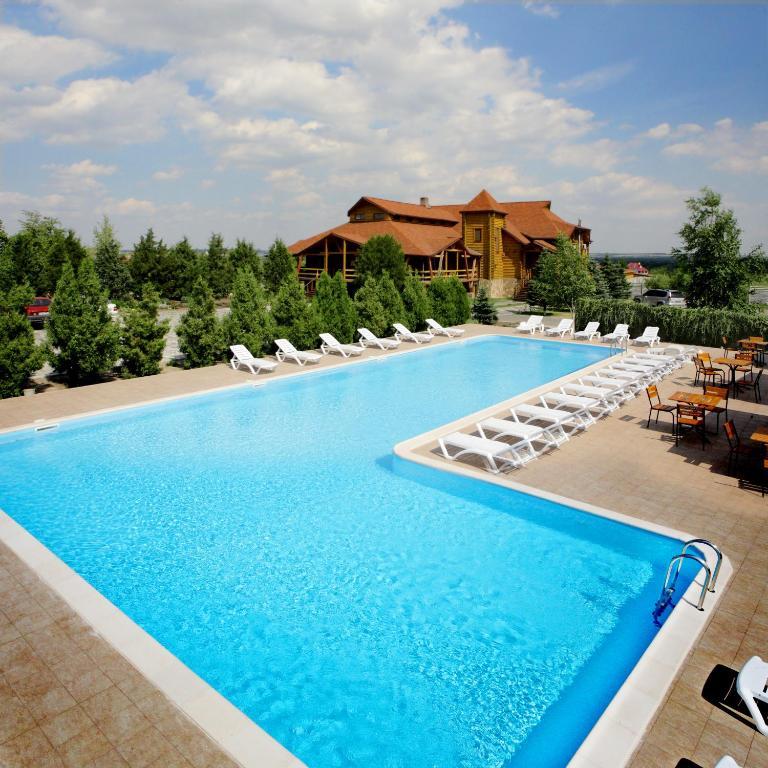 Panska Hata Hotel Nyzhnya Khortytsya ภายนอก รูปภาพ